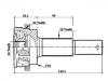 Jeu de joints, arbre de transmission CV Joint Kit:39211-8H510