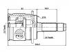 Jeu de joints, arbre de transmission CV Joint Kit:42330-S9A-305