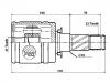 ремкомплект граната CV Joint Kit:28492-FE021