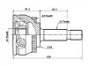 Jeu de joints, arbre de transmission CV Joint Kit:30819291