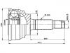 CV Joint Kit:F001-25-400A