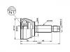 Gelenksatz, Antriebswelle CV Joint Kit:6042051