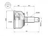 ремкомплект граната CV Joint Kit:44010-SR3-J03