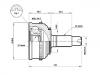 Gelenksatz, Antriebswelle CV Joint Kit:44011-SR3-J53