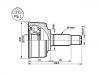 Jeu de joints, arbre de transmission CV Joint Kit:44305-SA5-623