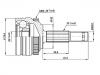 Jeu de joints, arbre de transmission CV Joint Kit:26032411