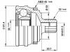 ремкомплект граната CV Joint Kit:895 407 305