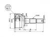 ремкомплект граната CV Joint Kit:39100-01B02