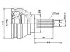 Juego de articulación, árbol de transmisión CV Joint Kit:28021-AA052