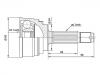 Jeu de joints, arbre de transmission CV Joint Kit:MB526558