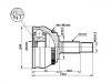 ремкомплект граната CV Joint Kit:811 407 305A