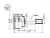 ремкомплект граната CV Joint Kit:39100-24B00