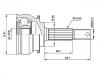 Gelenksatz, Antriebswelle CV Joint Kit:39211-4F425