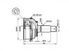 球笼修理包 CV Joint Kit:44010-SR3-953