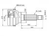 Jeu de joints, arbre de transmission CV Joint Kit:93741015