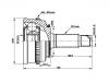 CV Joint Kit:44340-SN7-315