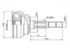 Jeu de joints, arbre de transmission CV Joint Kit:374003