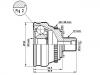 球笼修理包 CV Joint Kit:893 498 099C