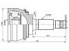 Gelenksatz, Antriebswelle CV Joint Kit:43410-06090