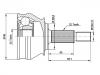 Gelenksatz, Antriebswelle CV Joint Kit:34303966