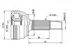 Gelenksatz, Antriebswelle CV Joint Kit:43470-59025