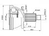 Juego de articulación, árbol de transmisión CV Joint Kit:6Q0 498 099