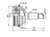 球笼修理包 CV Joint Kit:44014-S6D-G50