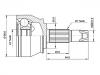 Gelenksatz, Antriebswelle CV Joint Kit:46308067
