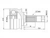 Gelenksatz, Antriebswelle CV Joint Kit:46308000