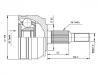 Gelenksatz, Antriebswelle CV Joint Kit:7H0 407 321C