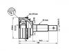 ремкомплект граната CV Joint Kit:43410-06060