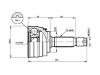 Gelenksatz, Antriebswelle CV Joint Kit:MB297818