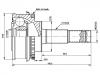 Gelenksatz, Antriebswelle CV Joint Kit:43420-10121