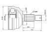 ремкомплект граната CV Joint Kit:3349K