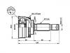 球笼修理包 CV Joint Kit:MR276713