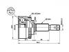 球笼修理包 CV Joint Kit:39101-4M475