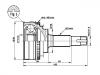 Gelenksatz, Antriebswelle CV Joint Kit:43430-28031