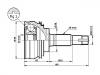 Jeu de joints, arbre de transmission CV Joint Kit:43410-06050