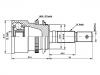 Jeu de joints, arbre de transmission CV Joint Kit:43410-87402
