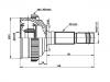 Jeu de joints, arbre de transmission CV Joint Kit:43410-87772