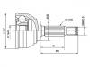 Jeu de joints, arbre de transmission CV Joint Kit:MB297678