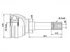 ремкомплект граната CV Joint Kit:44102-67D00