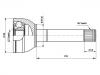 Gelenksatz, Antriebswelle CV Joint Kit:44305-60040