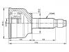 Jeu de joints, arbre de transmission CV Joint Kit:0K30A-22-510