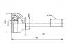 Jeu de joints, arbre de transmission CV Joint Kit:44102-80001