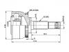 Gelenksatz, Antriebswelle CV Joint Kit:39100-2Y115