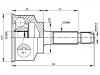 Jeu de joints, arbre de transmission CV Joint Kit:44305-SAA-000