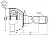 Jeu de joints, arbre de transmission CV Joint Kit:39100-VB001