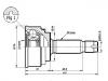 Jeu de joints, arbre de transmission CV Joint Kit:MR222965