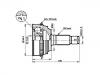 球笼修理包 CV Joint Kit:44305-S10-J50